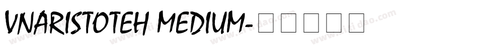 VnAristoteH Medium字体转换